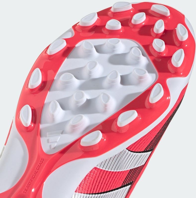 adidas - Predator League - Voetbalschoenen - Rood - Kunstgras - Gerecycled Materiaal