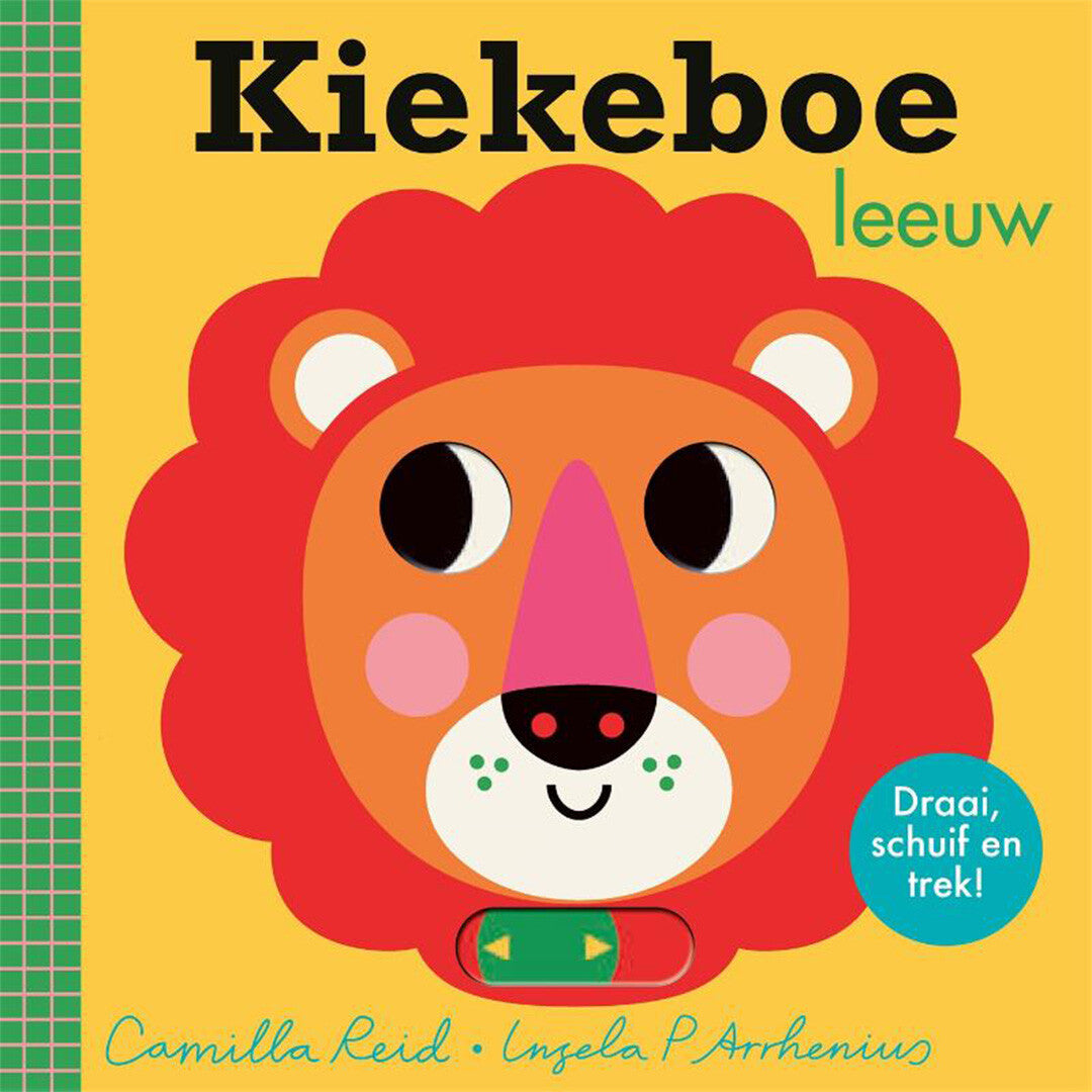 Uitgeverij gottmer schuifboekje kiekeboe leeuw