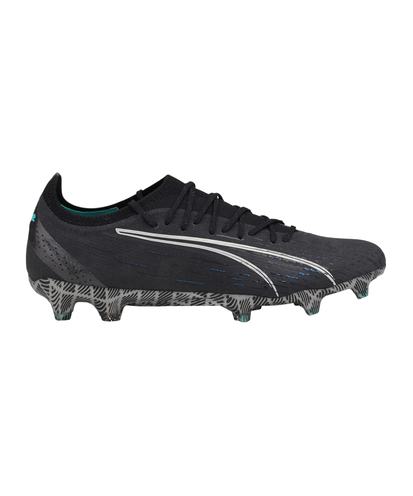 PUMA ULTRA Ultimate FG/AG Eclipse Schwarz Türkis F02