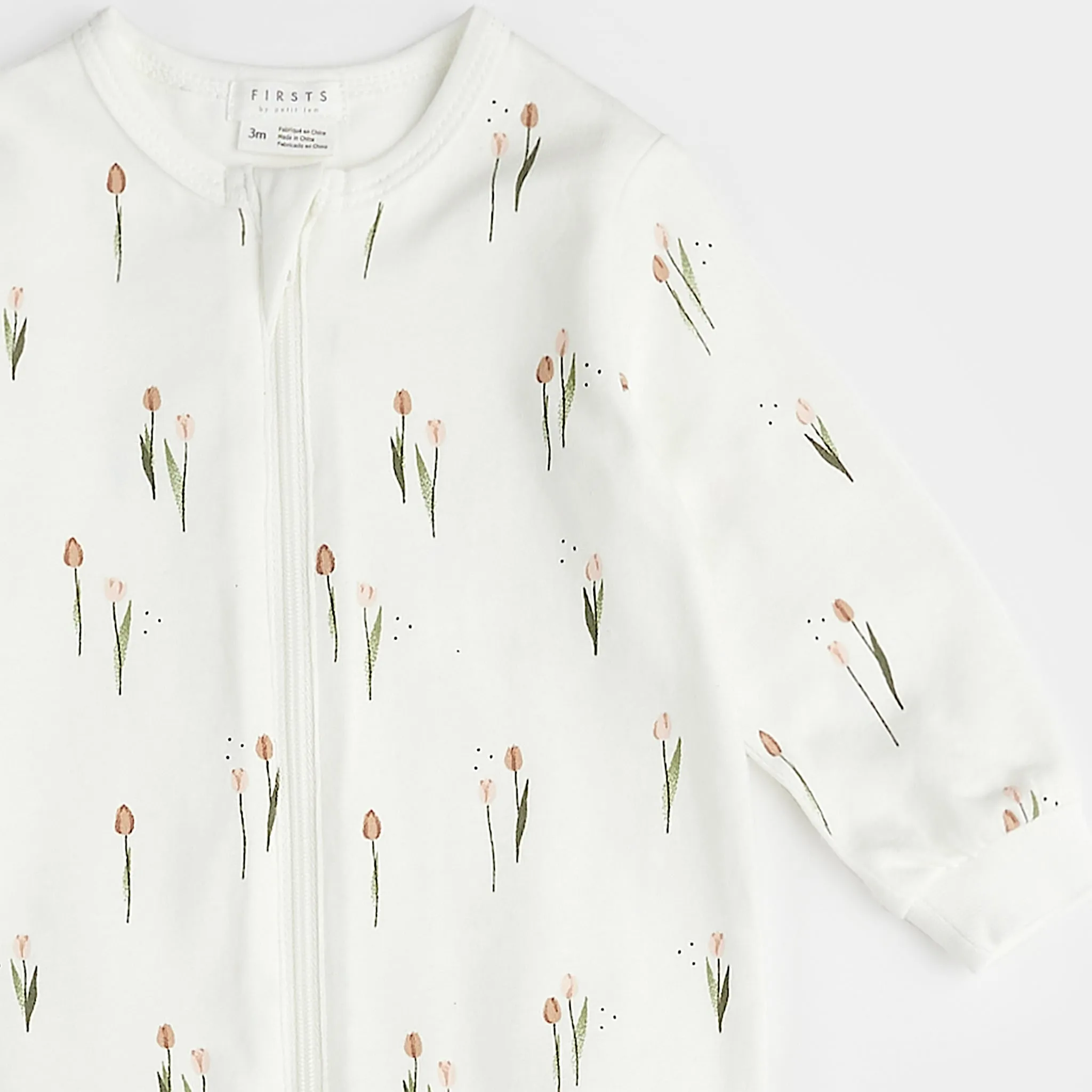 Firsts par Petit Lem Pyjama Tulipe 0-12mois