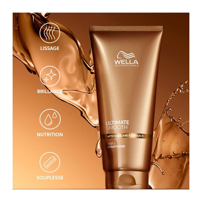 Après-shampoing nourrissant Ultimate Smooth Wella 200ml