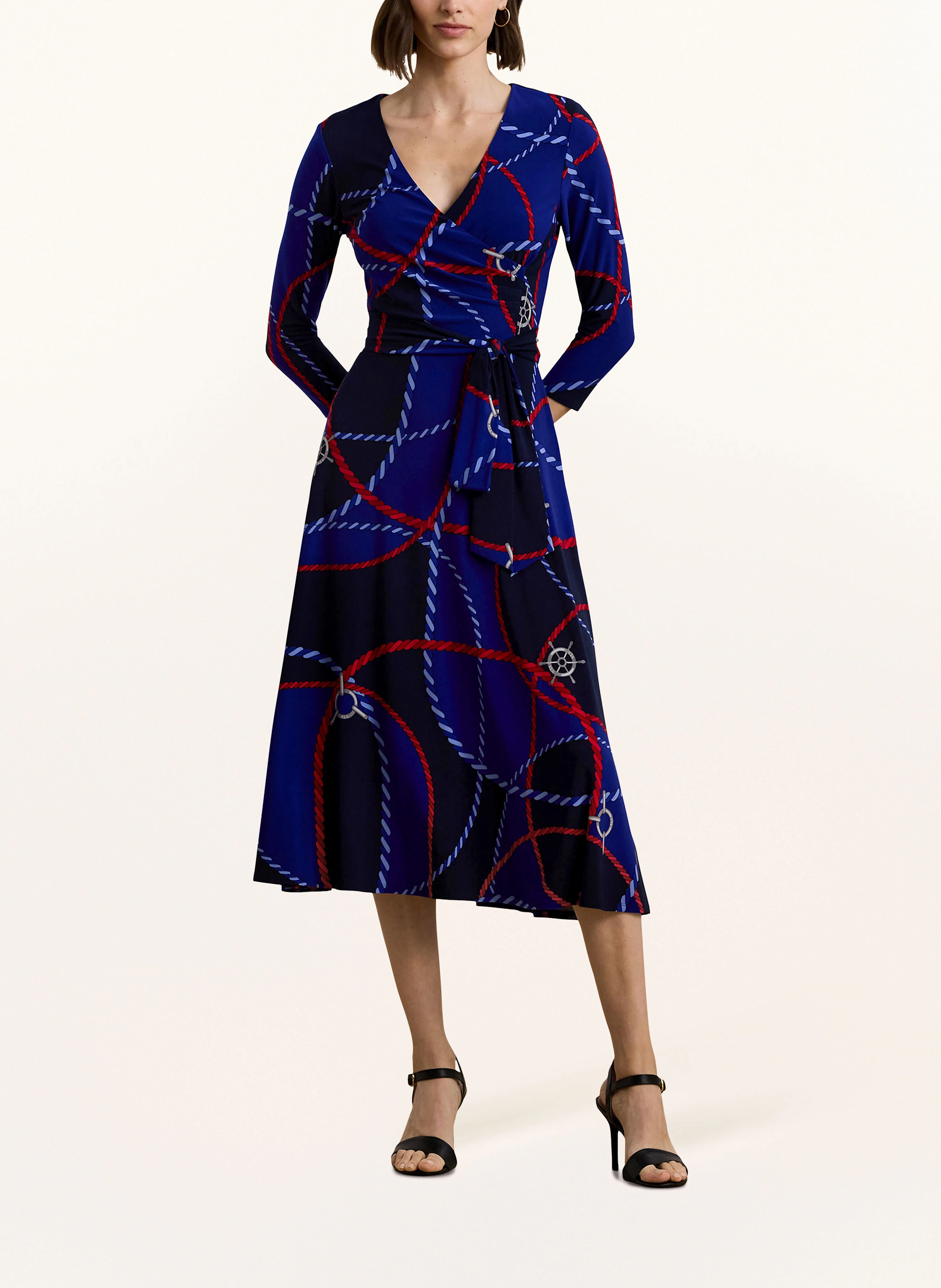 LAUREN RALPH LAUREN Jerseykleid mit 3/4-Arm