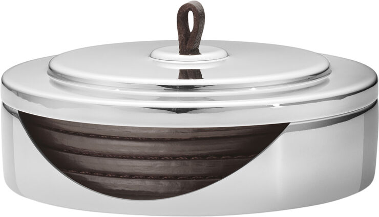 Georg Jensen MANHATTAN COASTER 4 PCS Brun