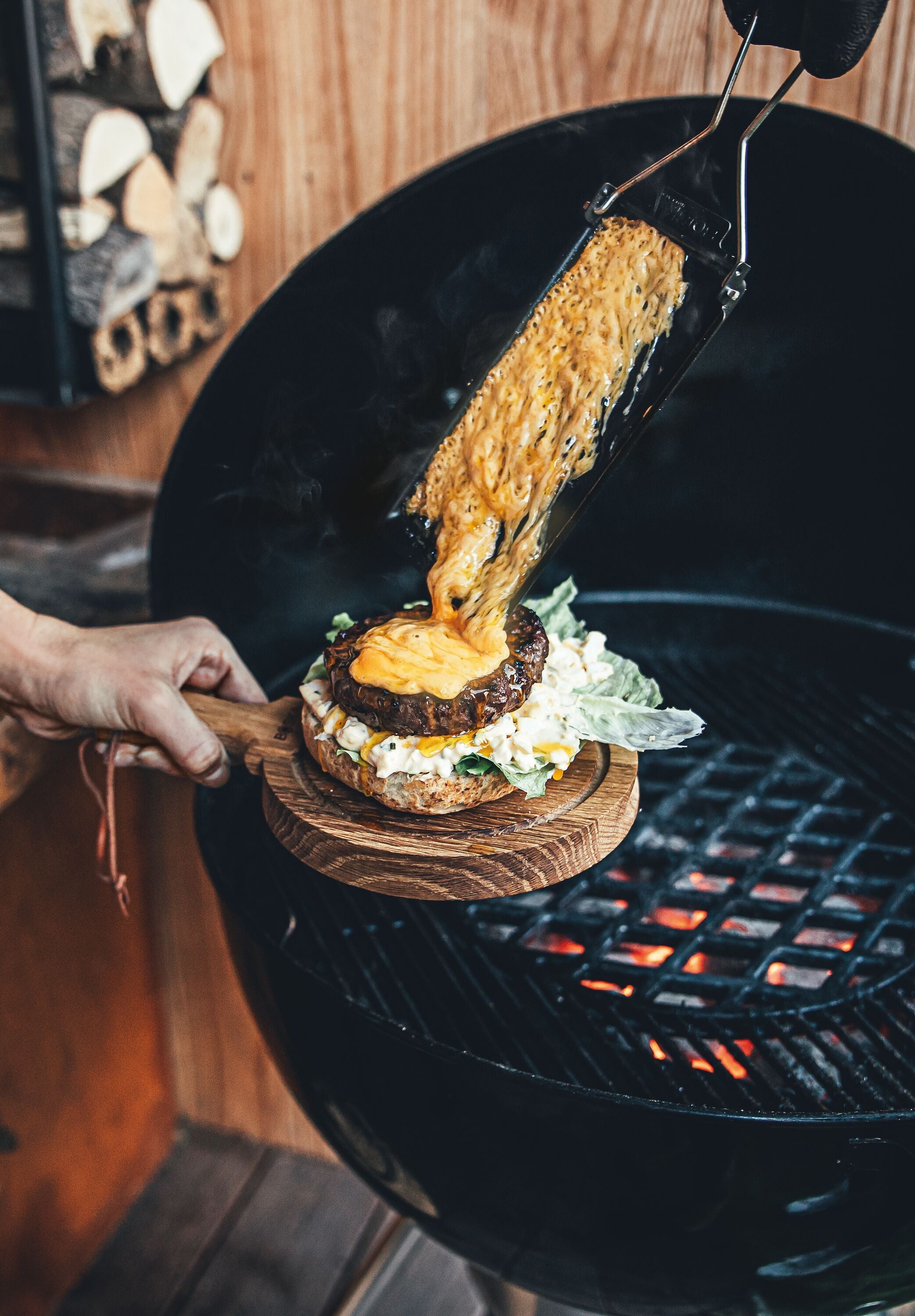 BOSKA Barbeclette - Schwarz / B: 27.0 cm x T: 10.0 cm x H: 0.9 cm