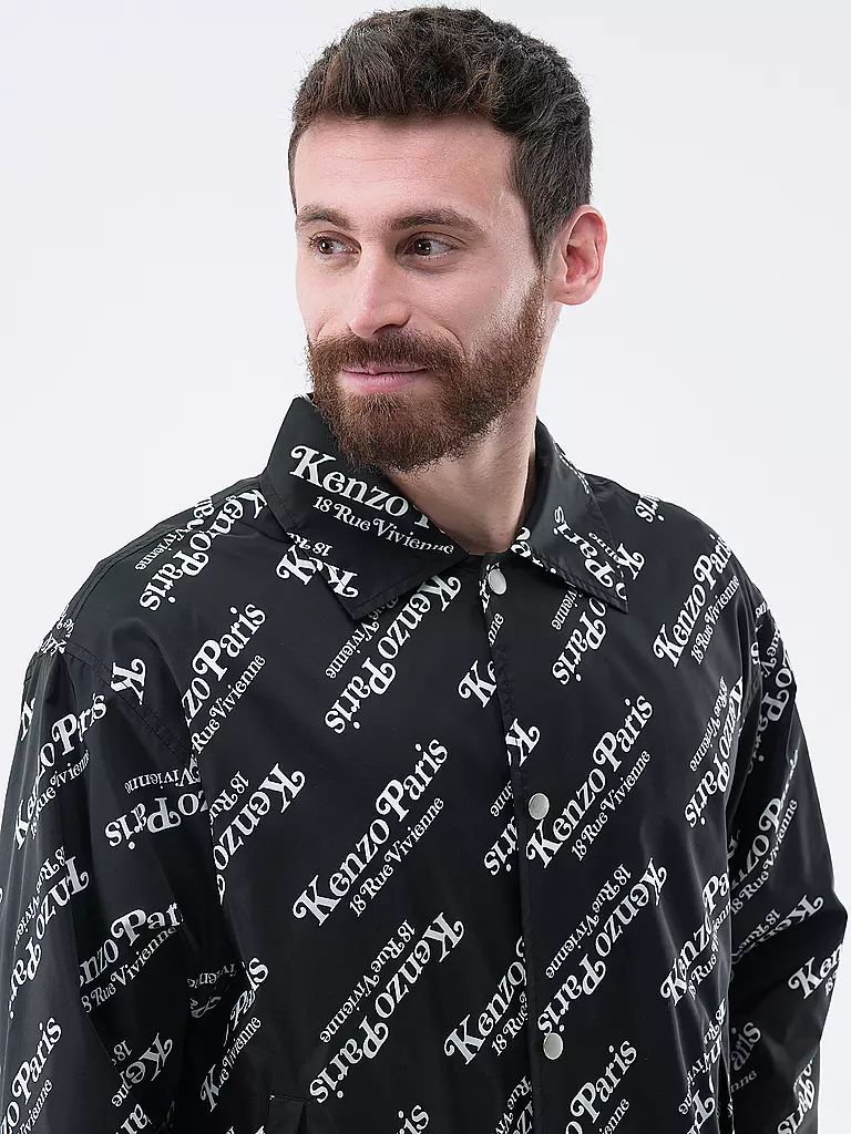 KENZO Windbreaker schwarz