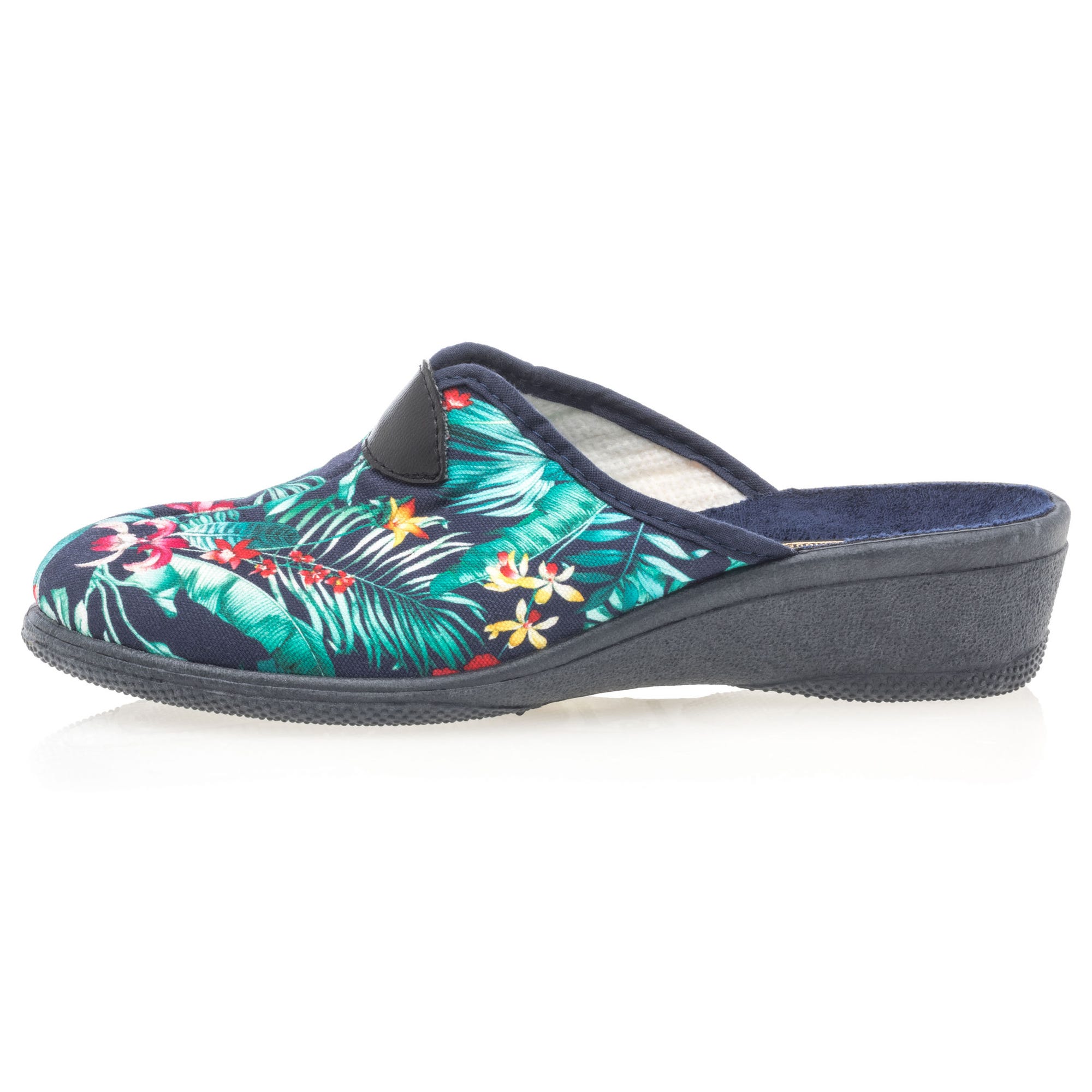 Pantoufles sabots Femme bleu marine