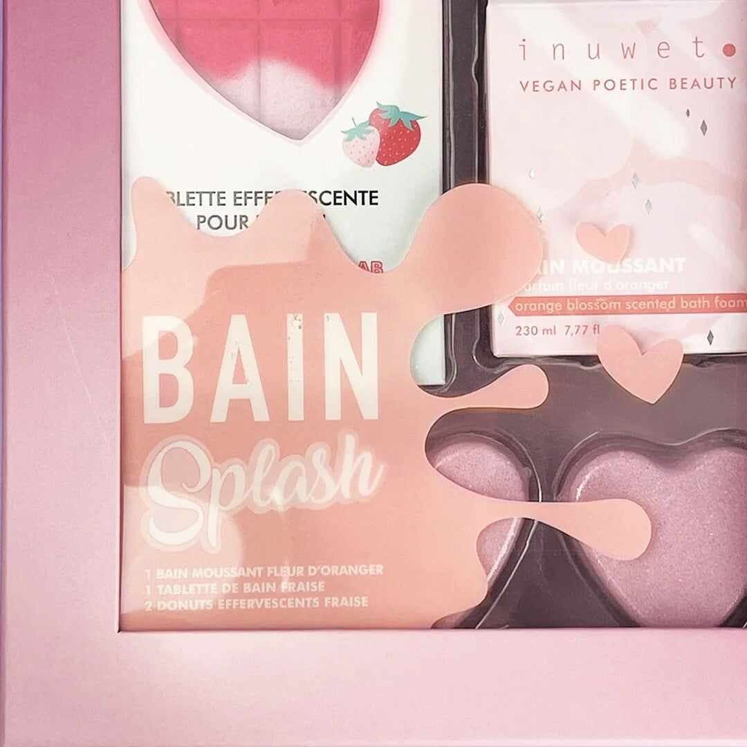 Inuwet giftset bad strawberry