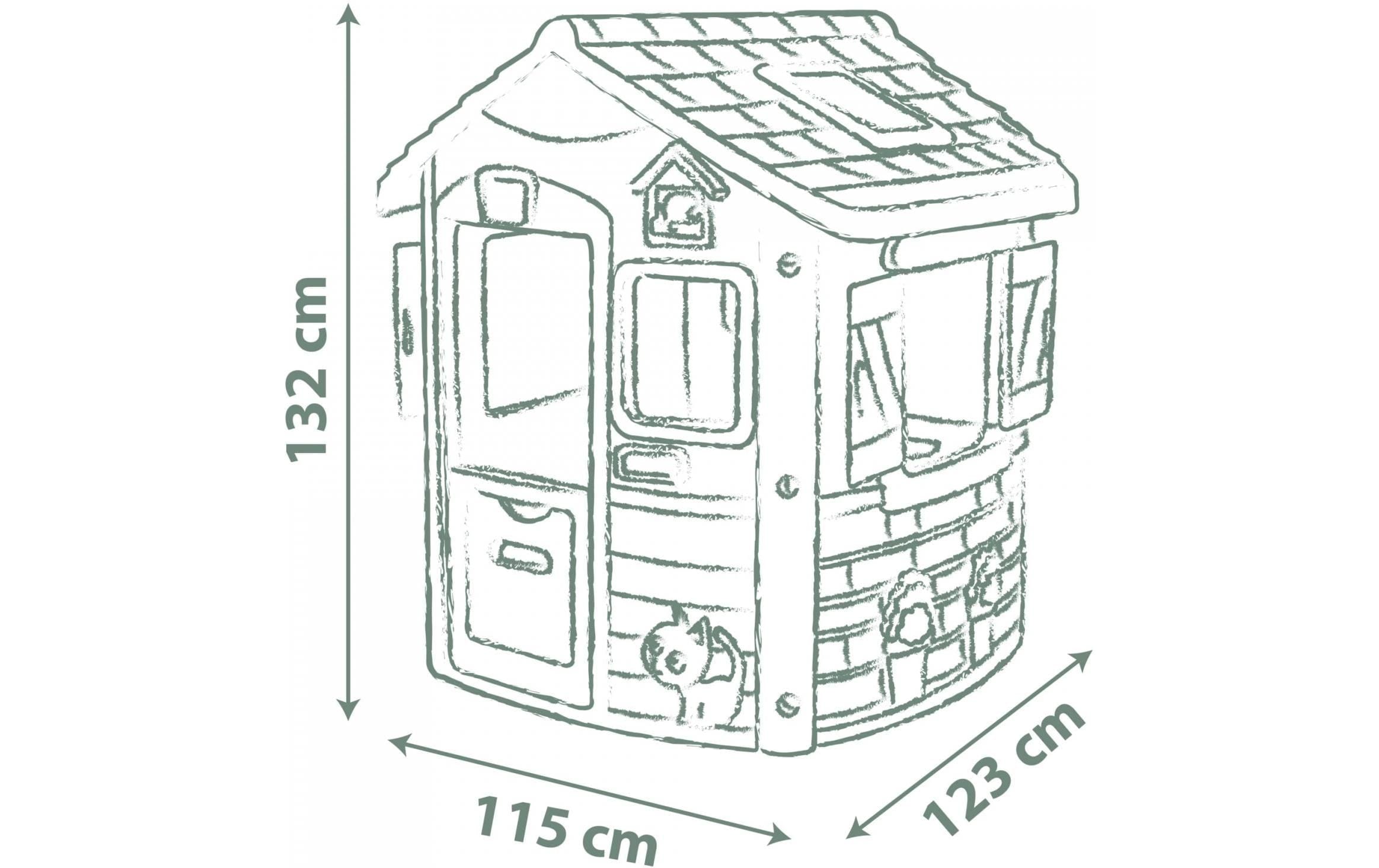 Smoby Spielhaus »Life Jura Lodge«