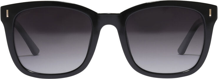 Pilgrim KATYA recycled iconic retro sunglasses black Sort