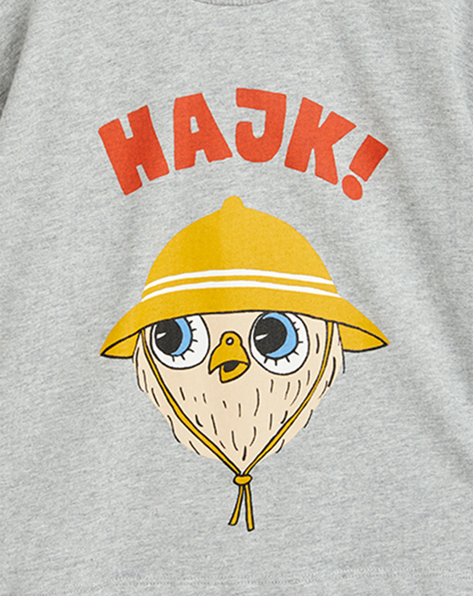 T-Shirt HIKE in grey melange