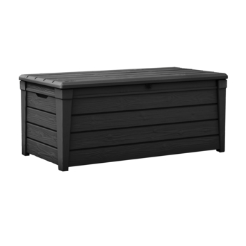 Keter kussenbox Brightwood antraciet 455L