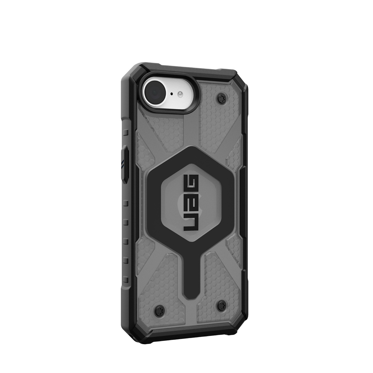 iPhone 16e MagSafe Schutzhülle Pathfinder (114498113131) - Ash (Transparent / Schwarz)