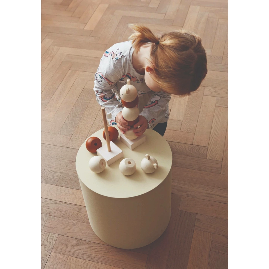 OYOY Holzspielzeug Wooden Stacking Lala Nature