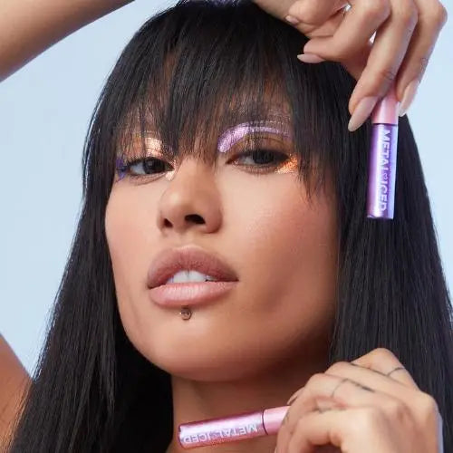 Metal-Iced Metallic Liner Purple Rain