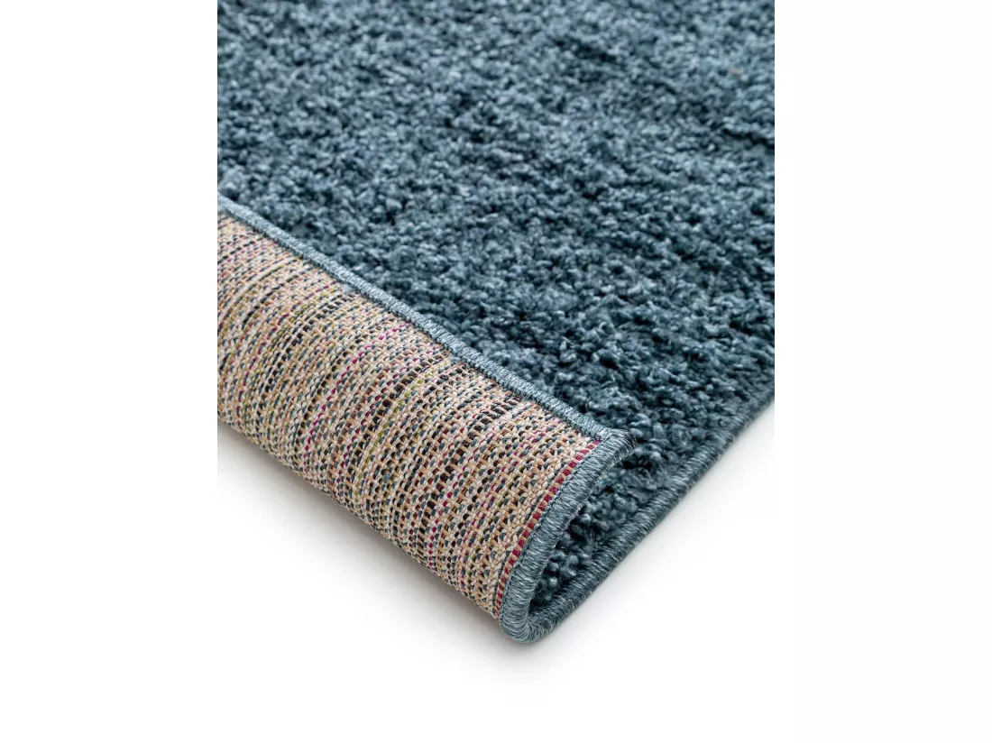 Tapis à poils longs Soho Bleu 60x120 cm