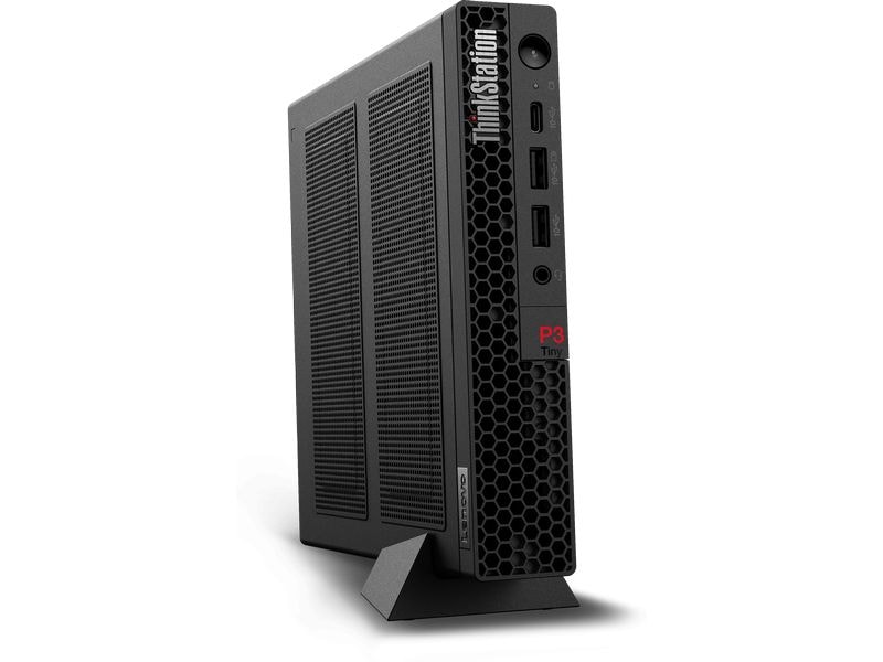 Lenovo Workstation ThinkStation P3 Tiny (Intel) Business-PC im winzigen 1-Liter-Gehäuse mit NVIDIA RTX A400 Dedizierte Grafikkarte 4 GB