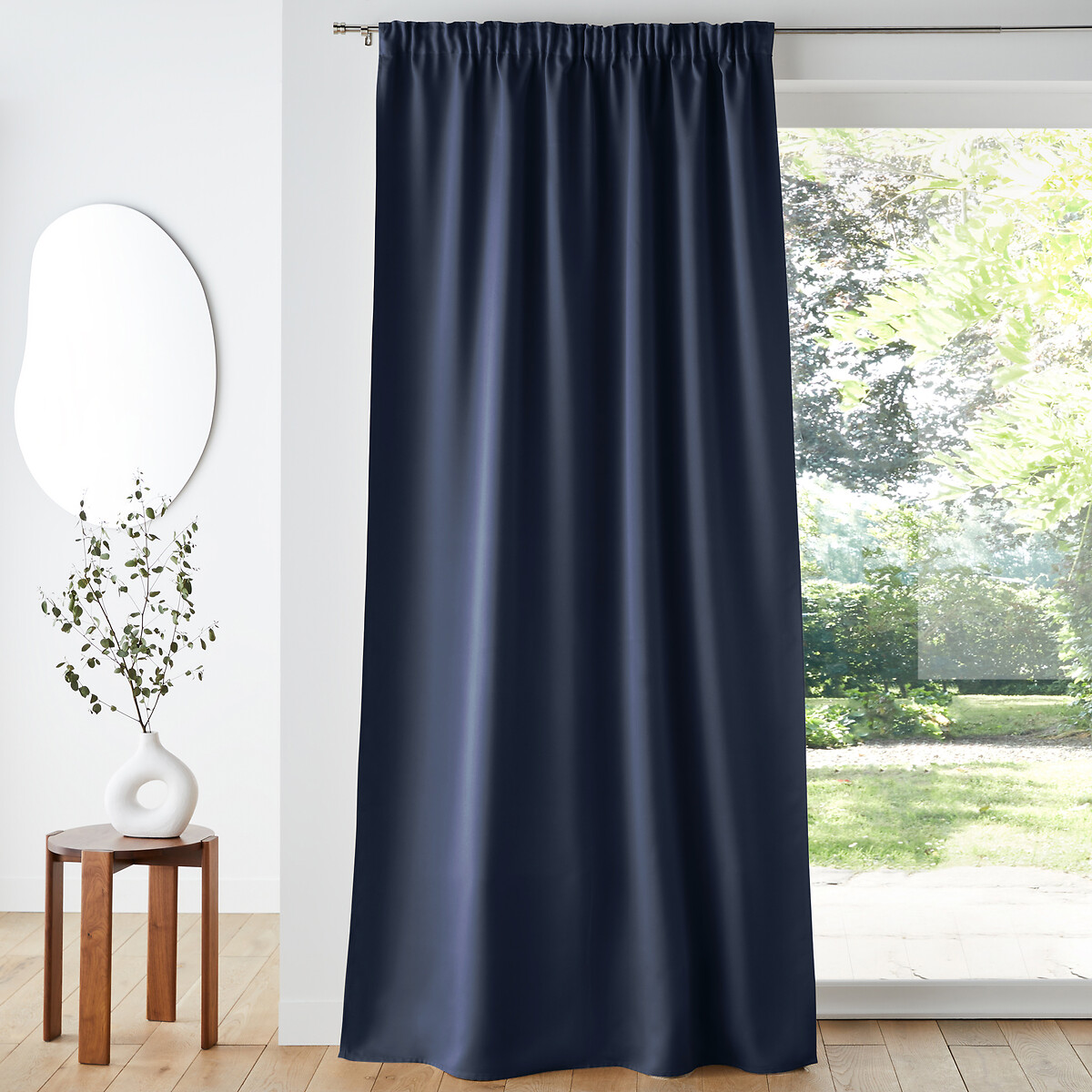 LA REDOUTE INTERIEURS<br>Cortina blackout com acabamento franzido, Voda