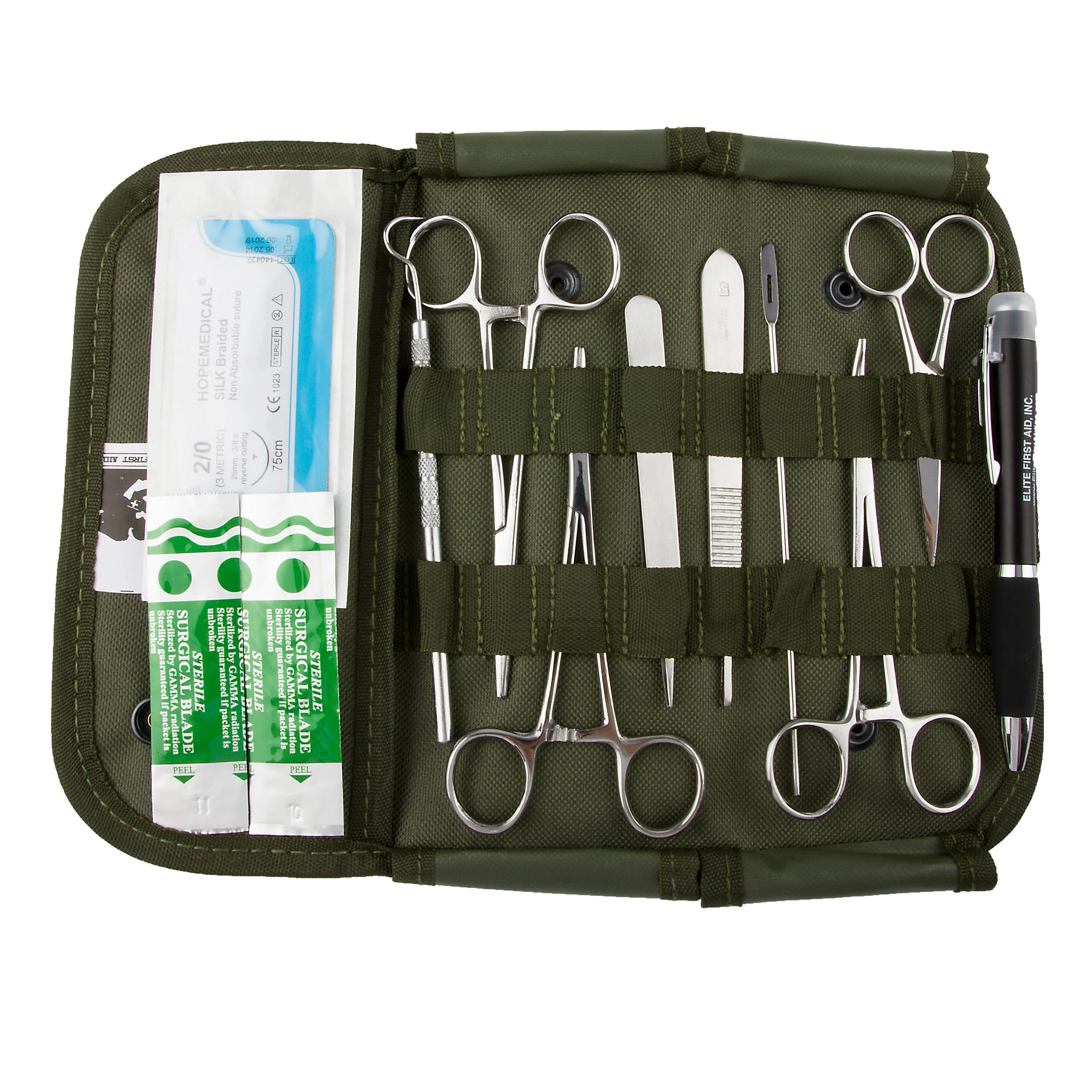 Mil-Tec -  US Chirurgenset 12er Set