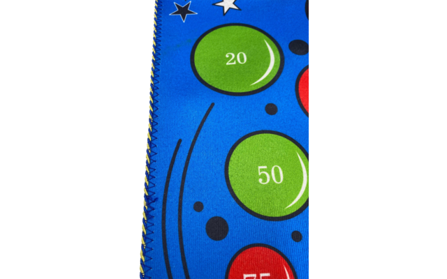 sunflex sport Circus magnetische Dartscheibe beidseitig bedruckt und 6 Pfeilen