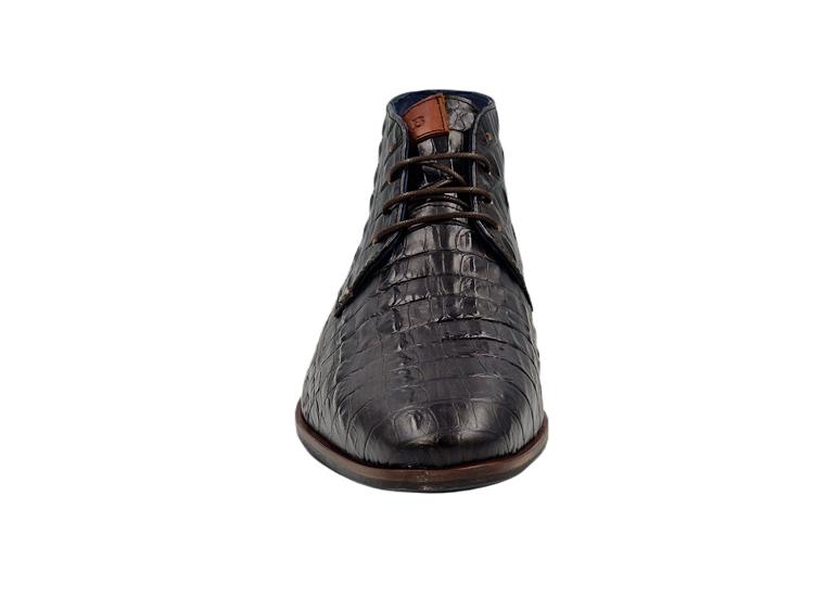 Berkelmans Albardon BLACK/BROWN KROKO