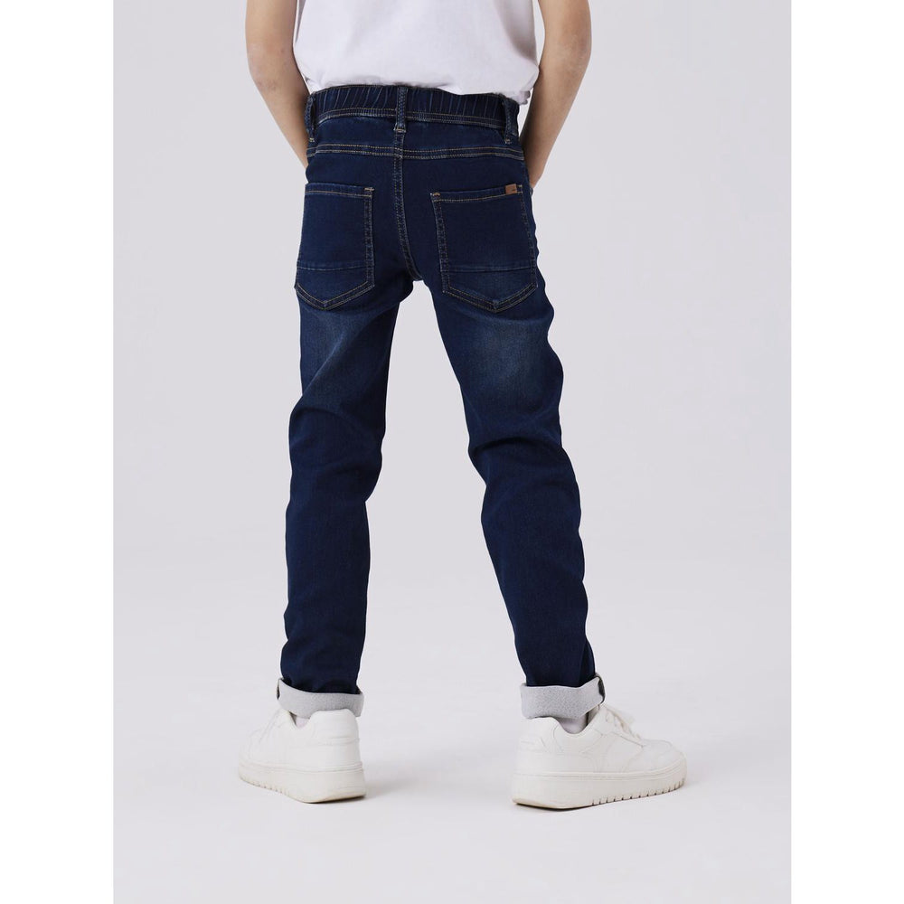 Køb Name It Denim Blue Ryan Slim Jeans Noos