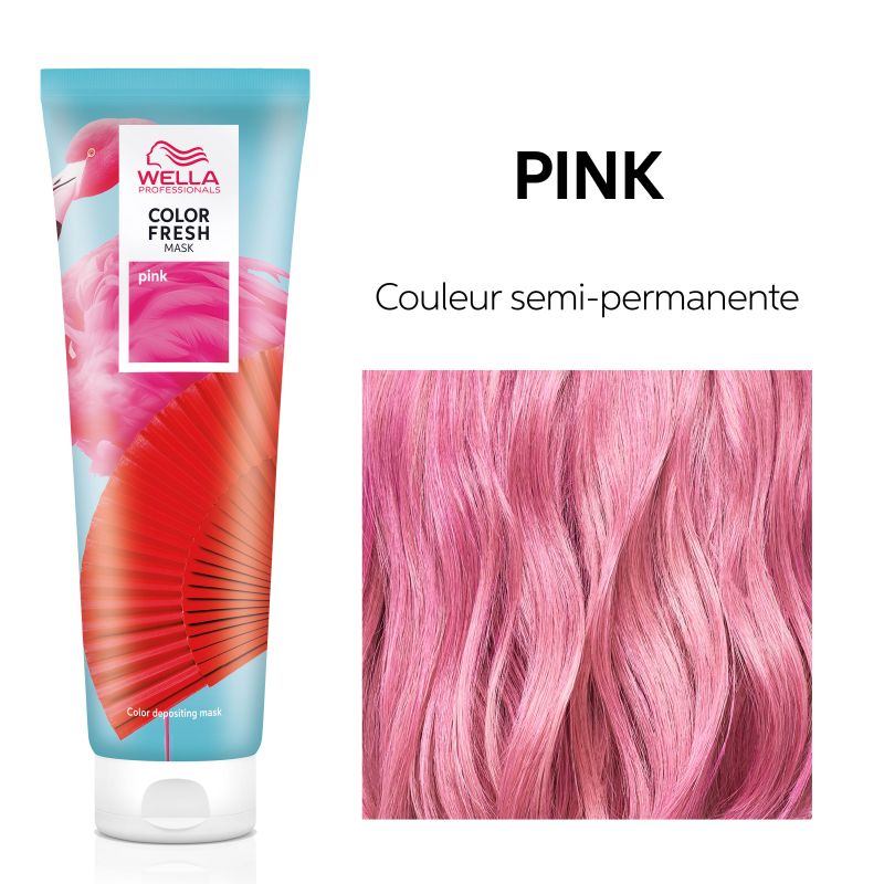 Masque colorant Pink Color Fresh Mask Wella 150ML