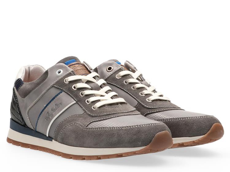 Australian Footwear Navarone leather grey-blue-white (KE0)