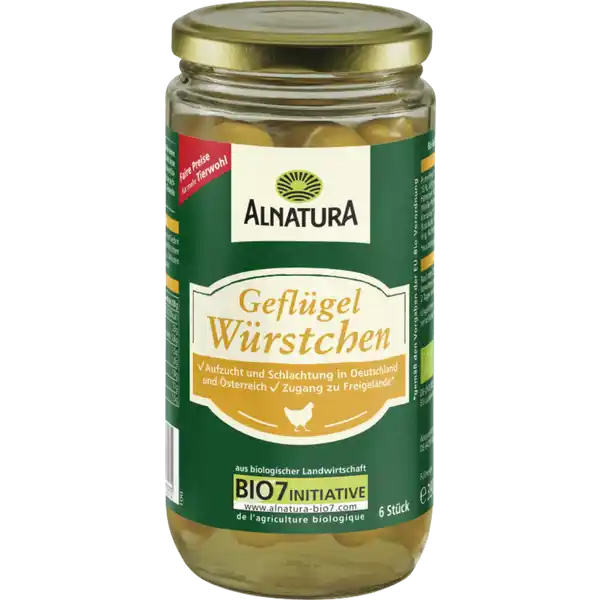 Bio Geflügelwürstchen