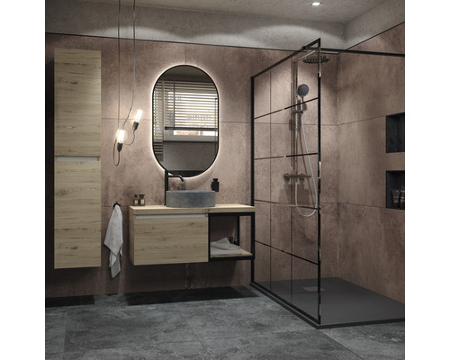 Porseleinen wand- en vloertegel Manufacture Oxido 80 x 160 cm gepolijst