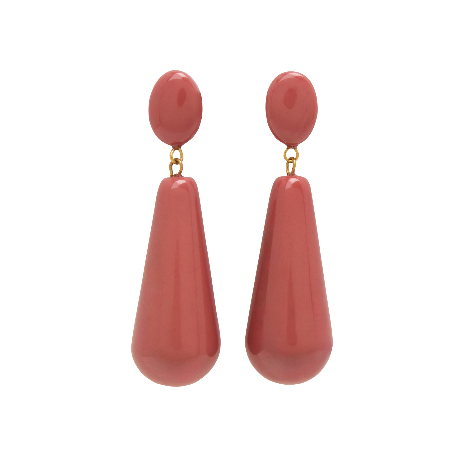 GALA - Boucles d'oreilles pendantes| Violet