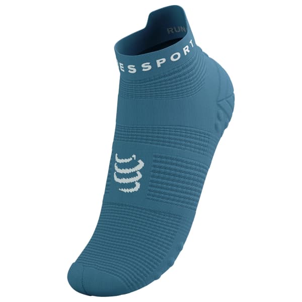Chaussette running COMPRESSPORT PRO RACING SOCKS V4.0 RUN LOW NIAGARA BLUE/WHITE