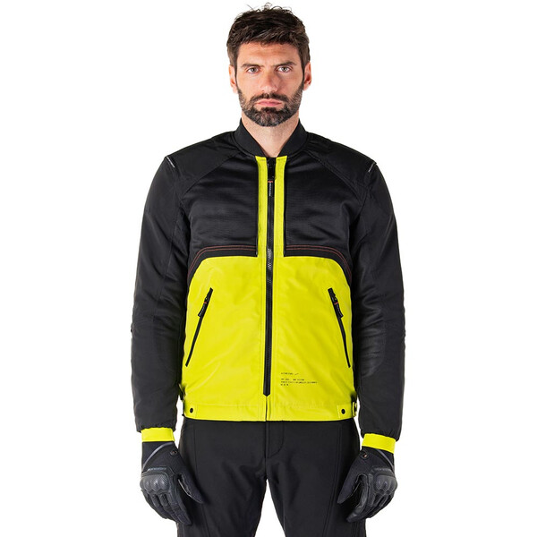 Alpinestars - Blouson Mootant Waterproof Noir / Jaune fluo