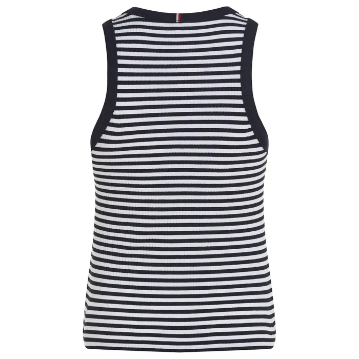 Tommy Hilfiger Slim Rib Tanktop Dames
