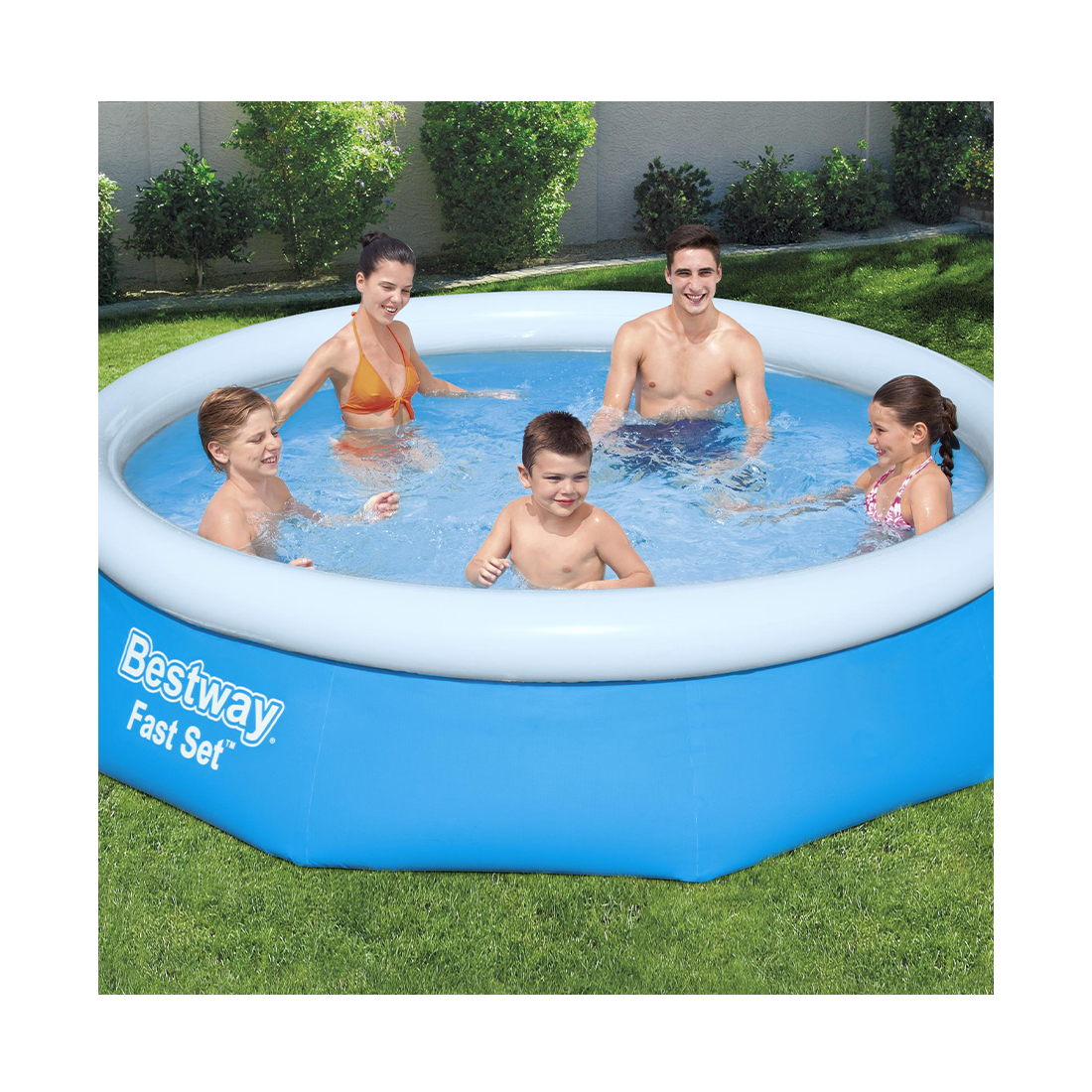 Bestway Fast Set Pool rund ohne Pumpe, 305 x 76cm