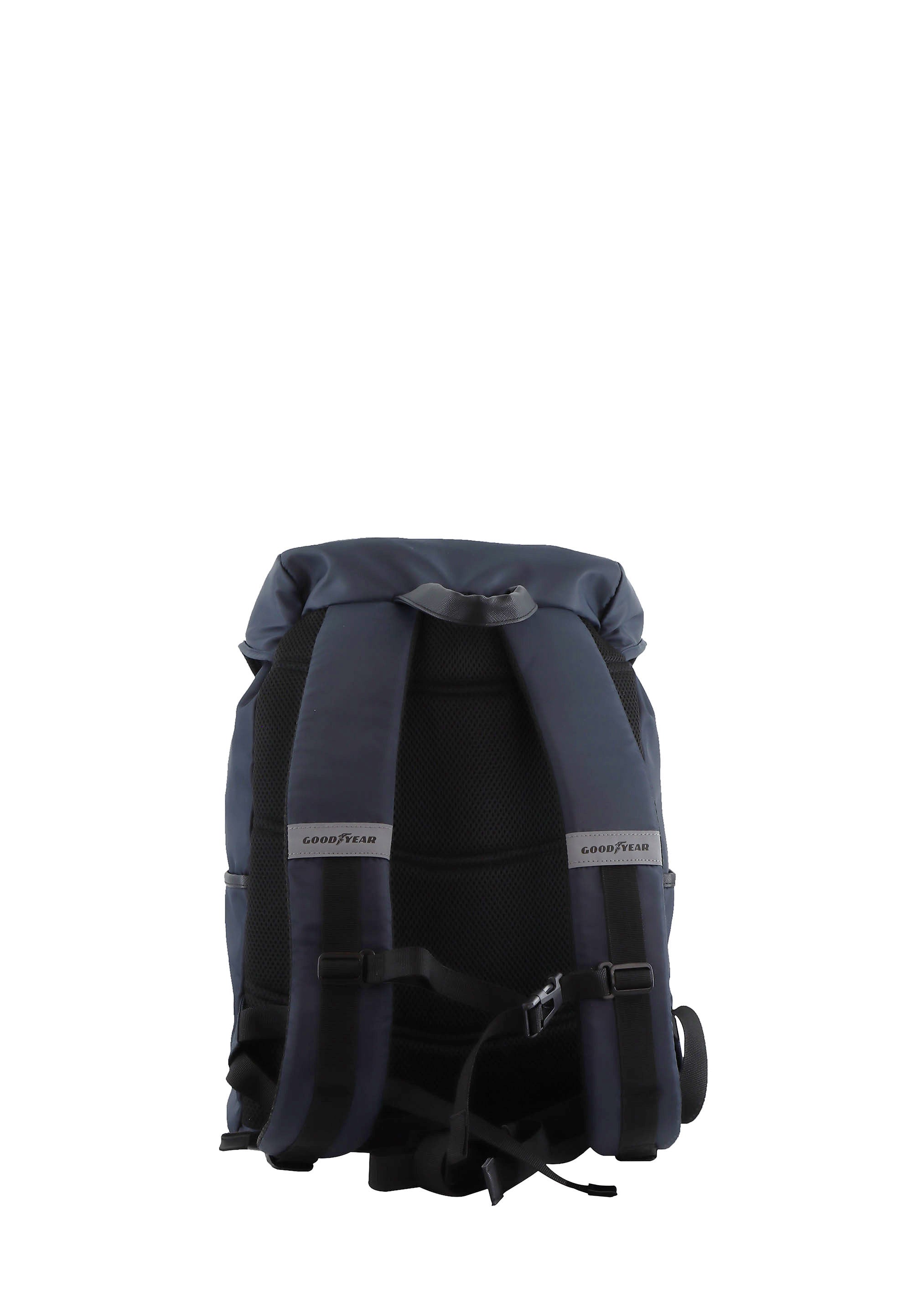 Goodyear RPET Rugzak - Marine Blauw-Zwart