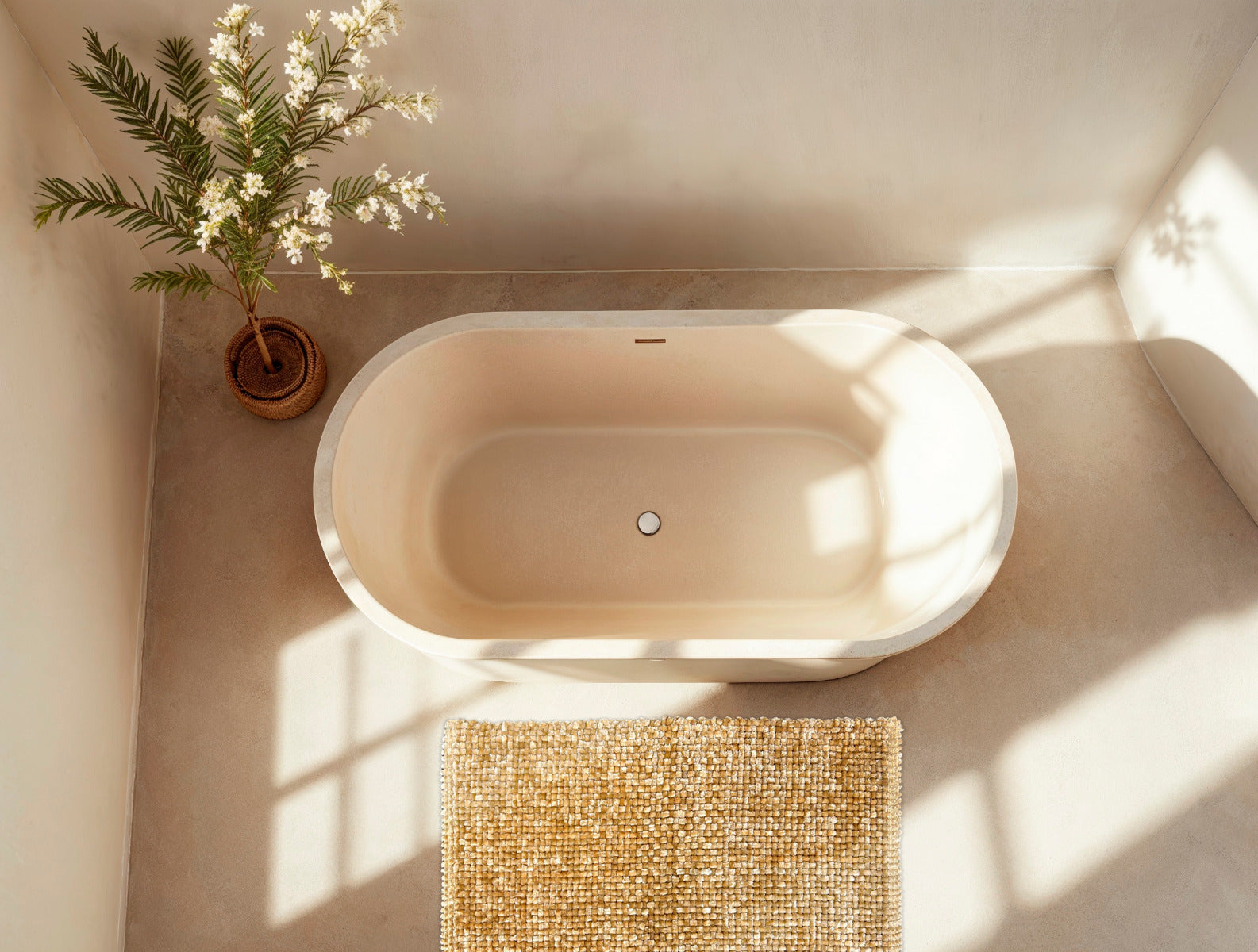 Zo Home Badmat Massimo - 70x120cm forest sand