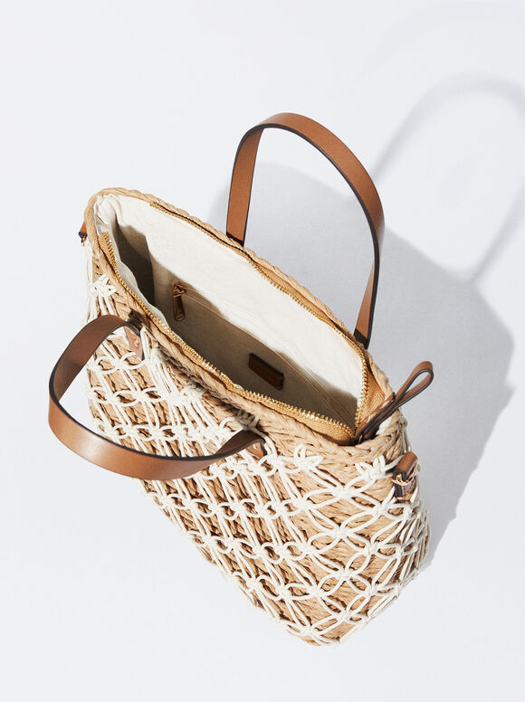 Pijama Shopper Feito à Mão - Camelo