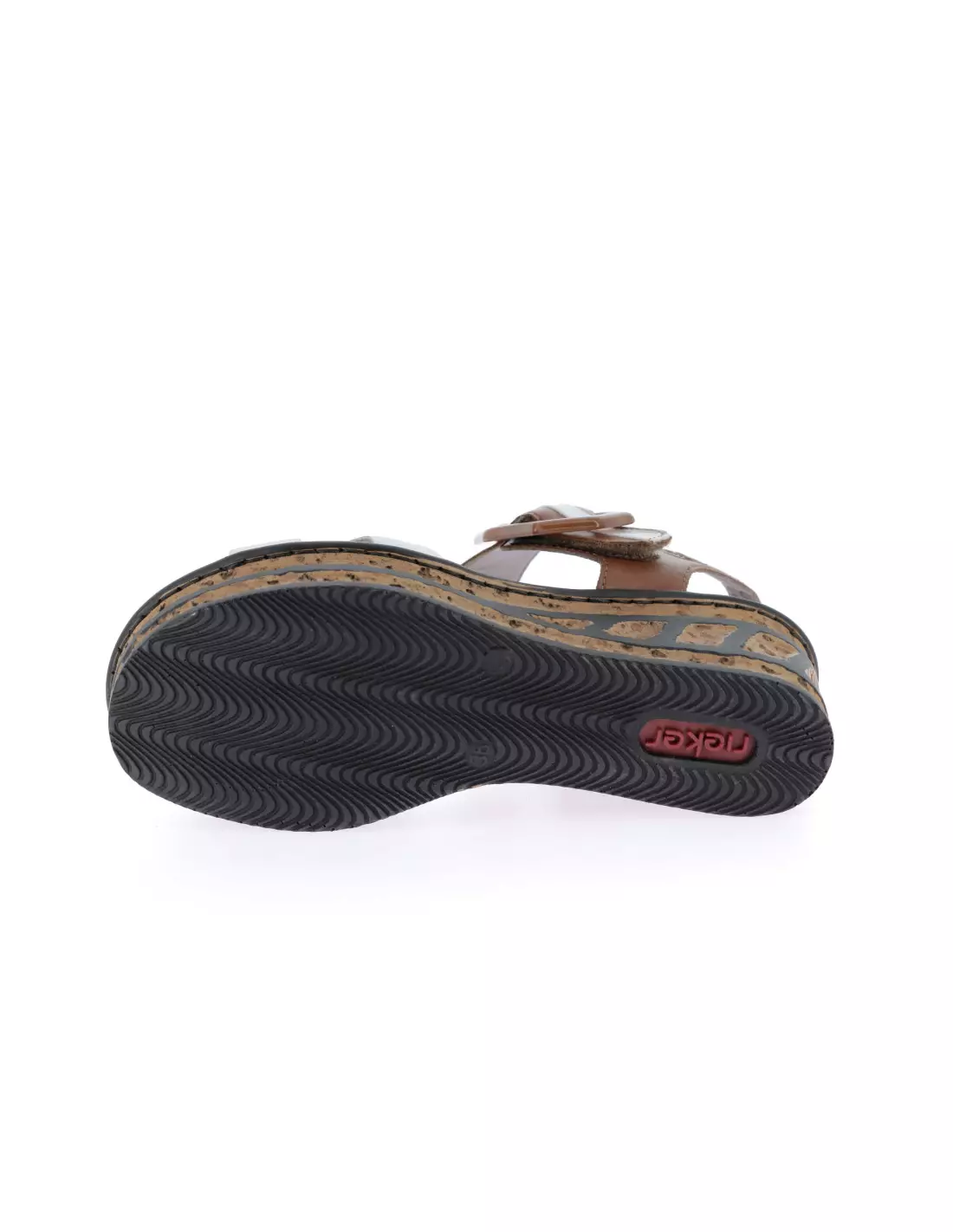 RIEKER 68176-80 - Sandales & nu-pieds weisssherry