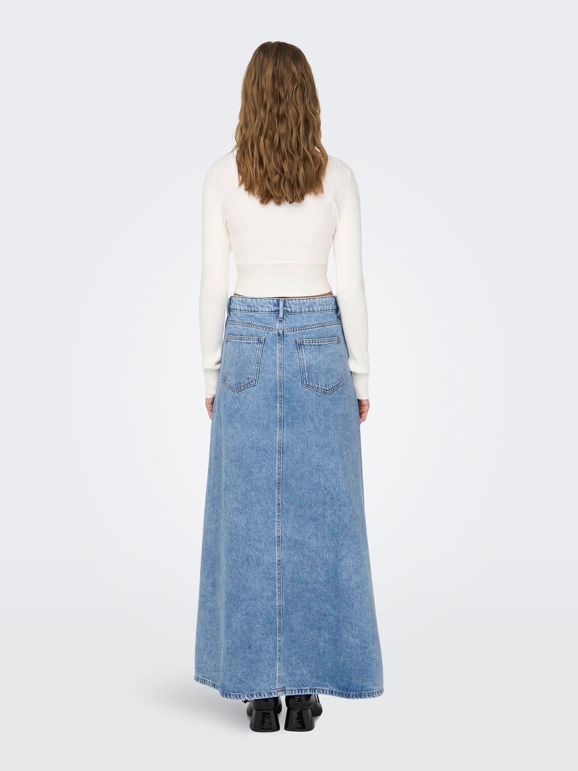 ONLLIZA Jeansrock Light Blue Denim