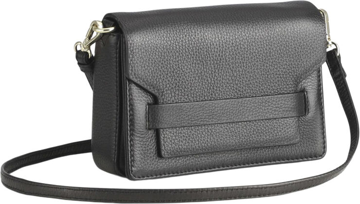 Markberg VanyaMBG Crossbody Bag, Grain Black w/gold