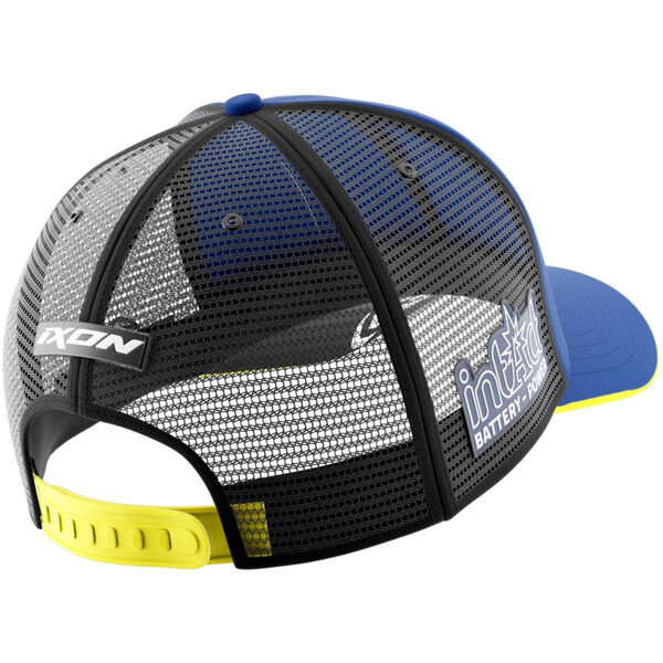 Ixon - Casquette Mesh Liqui Moly 24 Bleu / Jaune fluo