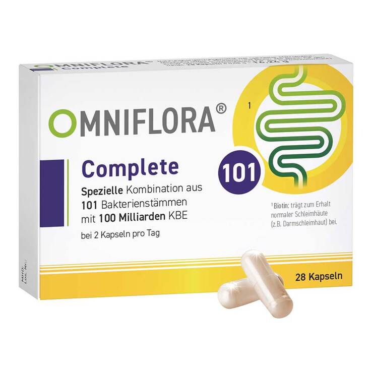 Omniflora Complete 101 Bakterienstämme 100 Mrd.KBE, 28 St