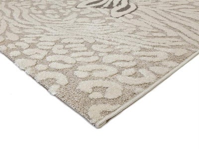 KMCarpets Gulvteppe Sebra 80x150, Creme