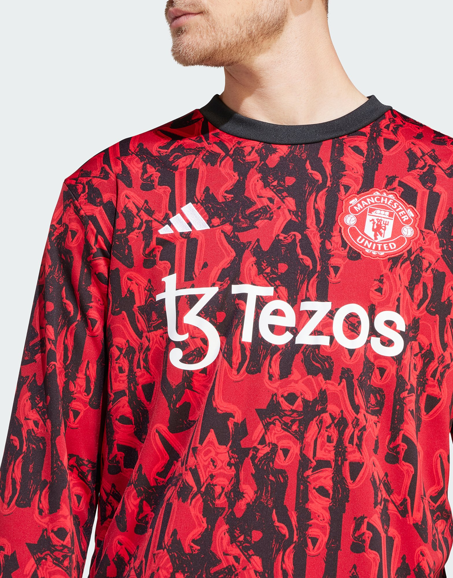adidas Haut d'échauffement chaud Manchester United