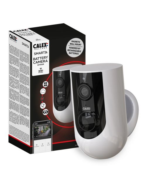 Calex Smart Outdoor Camera Battery - Bewaking -