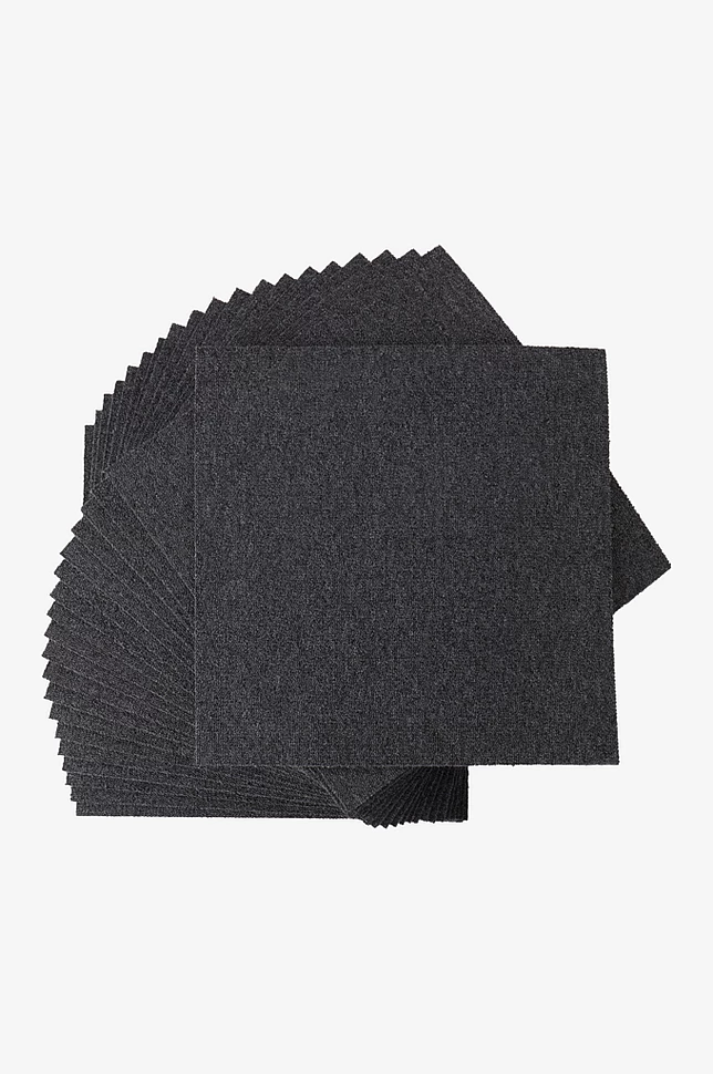 SIERRA TILE tekstilflis vegg-til-vegg-teppe 20-pk