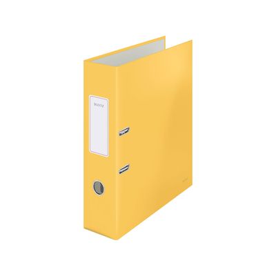 Leitz 180° Cosy - Classeur à levier - Dos 80 mm - A4 - jaune