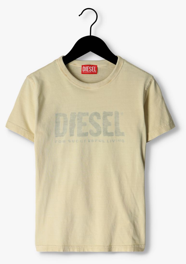 DIESEL gebroken wit diesel t-shirt tdiegore6