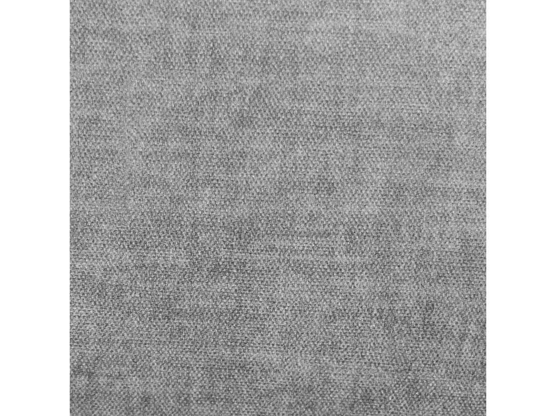 Chaise longue côté droit en tissu gris HELLNAR