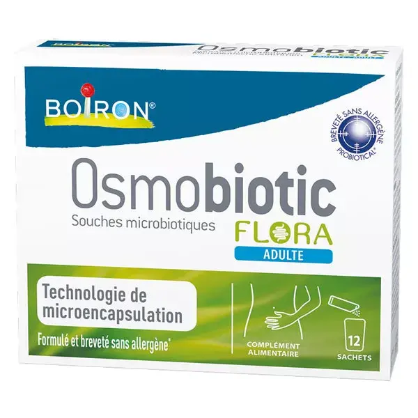 Boiron Osmobiotic Flora Adulto 12 sachês
